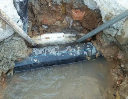 茂南测漏水之水管漏水